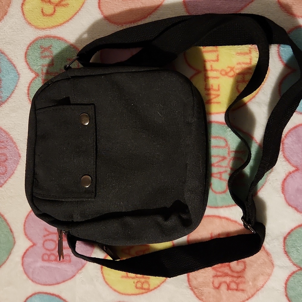 Men's Canvas Shoulder Bag - Picture 2 of 2